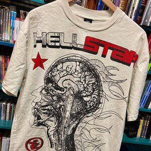 HELLSTAR - Hellstar Human Development 1996 Tee - Lg, no tags- AUTHENTIC!